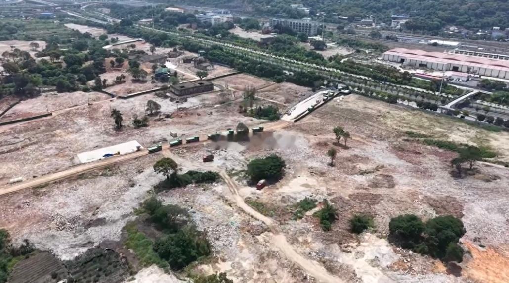 福州三江口南湖片区开发建设最新实拍备受关注的南湖公园项目湖体开挖准备就绪 