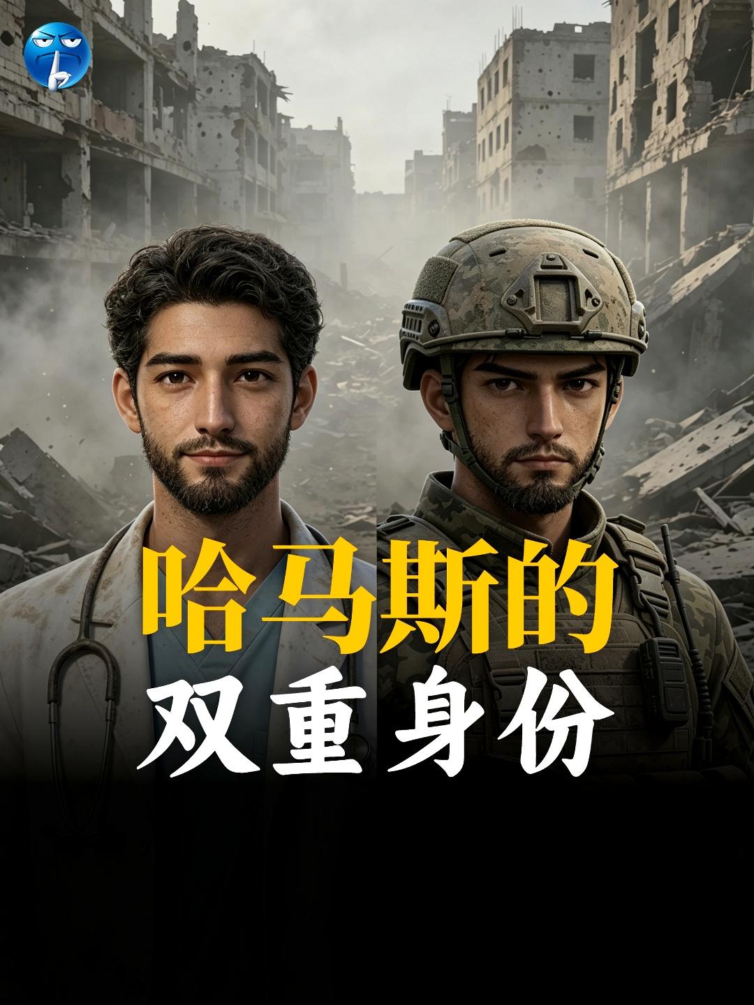 哈马斯的双重身份。

《以色列时报》的调查，至少18名被认定为医生、护士或医院员