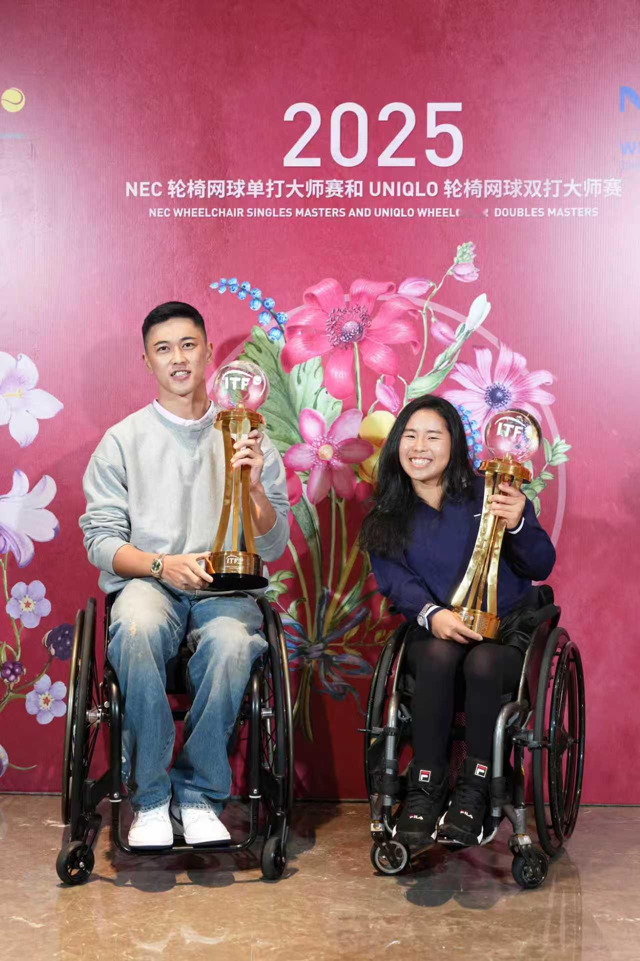 2025ITF轮椅网球年终总决赛 北京时间11月10日上午，2025年NEC轮椅