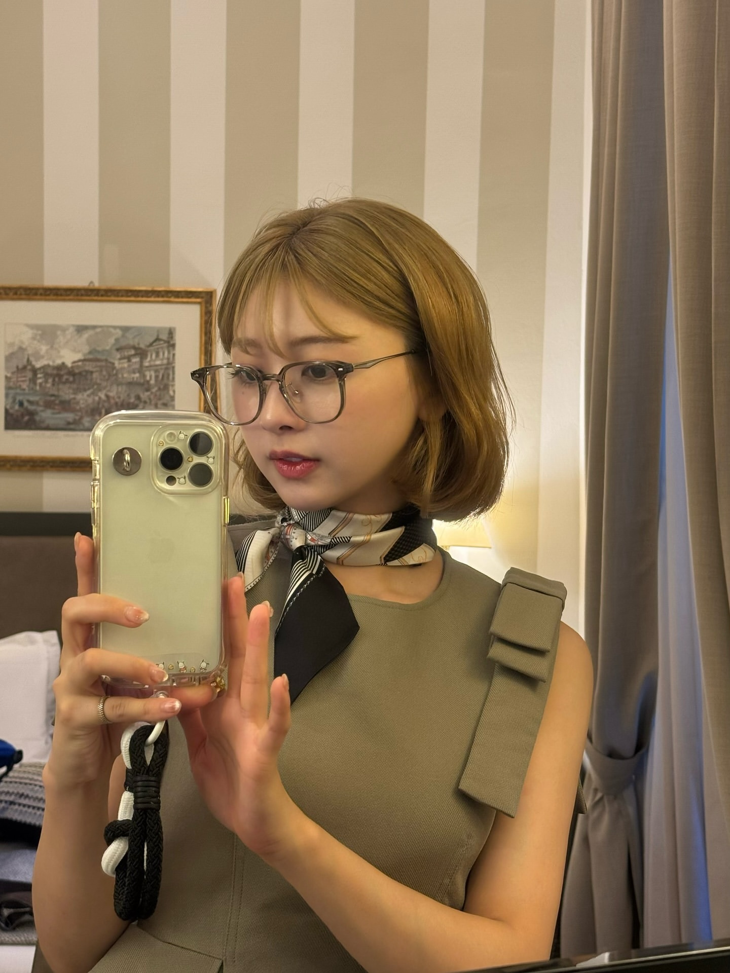 富田鈴花🚗 「 期間限定ハイトーン🙂‍↕️またいつかっ」　suzygram 