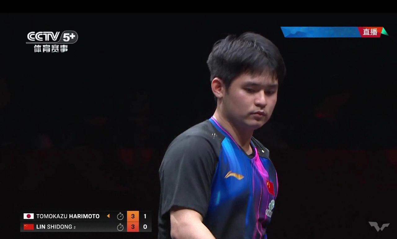 遗憾！林诗栋输了，3-4不敌张本智和，无缘总决赛男单决赛。

此役，双方斗智斗勇