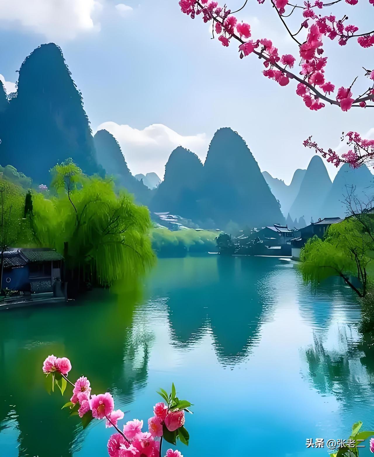 下联：静水无言纳万川。        
高山沉默，滋养万千林木生长；静水淡然，容