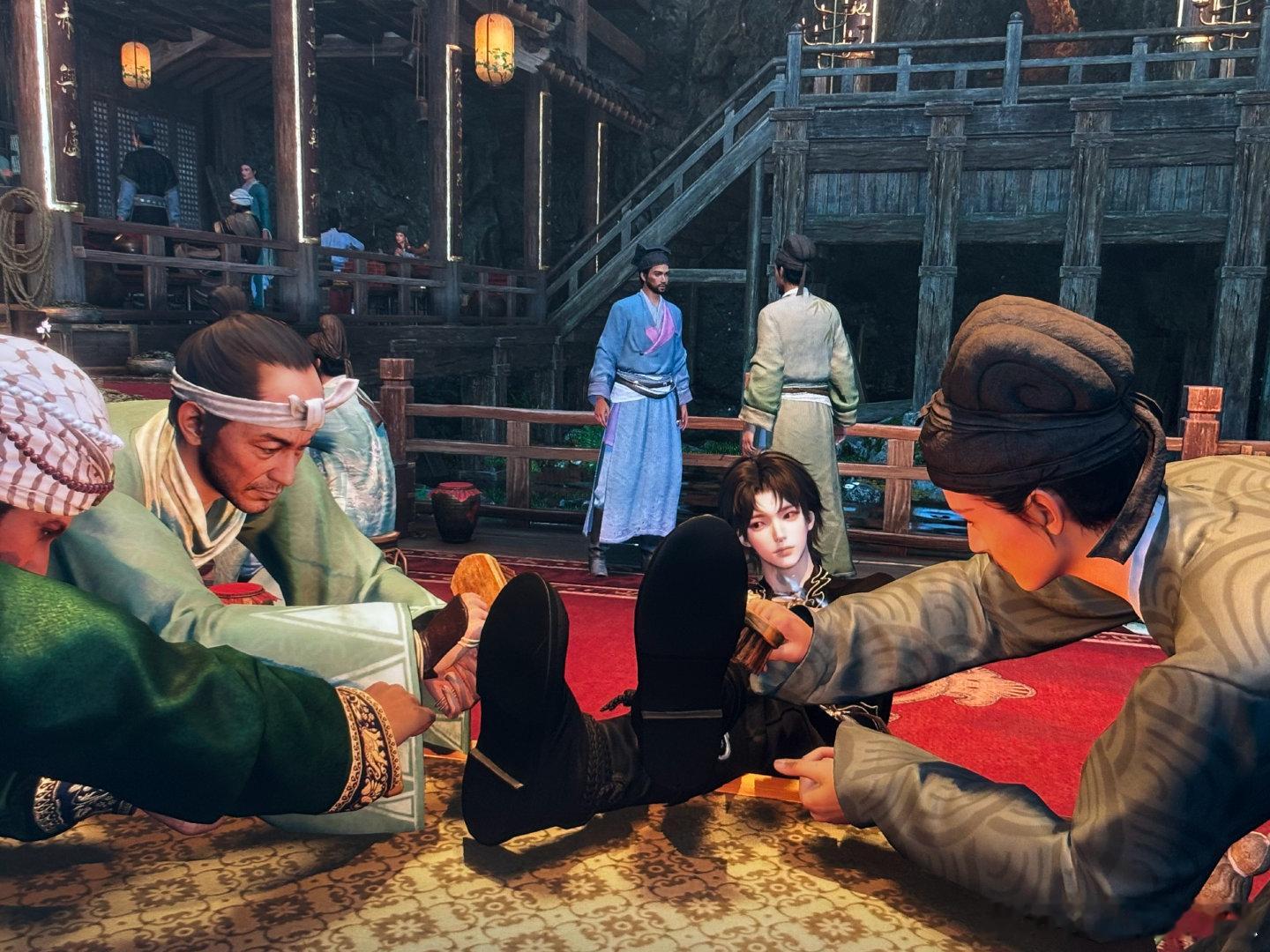 给窝擦皮鞋！ 
