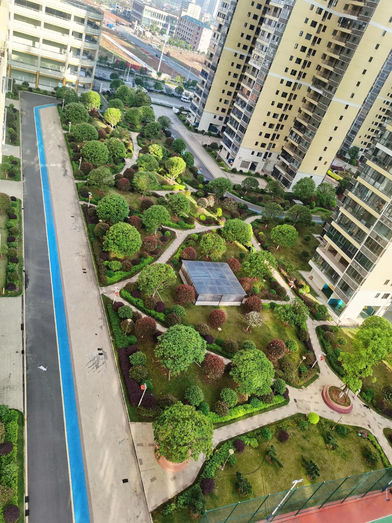 时光跌跌撞撞，季节来来往往，家门口已悄然换了一件绿色的新装，一个转身埋藏了多少过