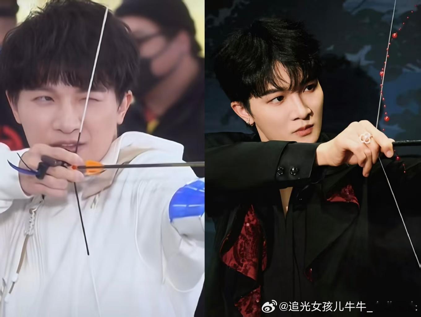 周深 借图这就是宝宝和老公的区别吧