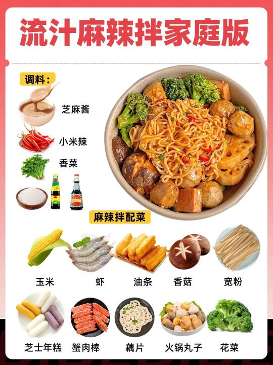 🔥家庭版流汁麻辣拌｜香到邻居来敲门‼️🔥