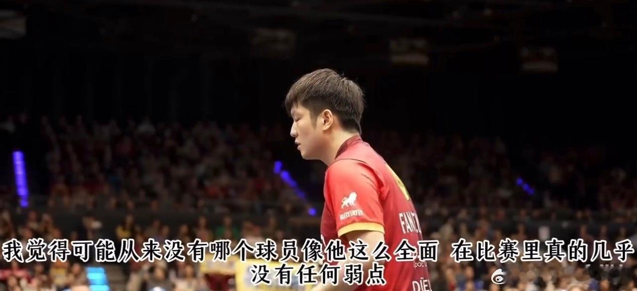 波尔解说樊振东称其几乎没有弱点 波尔说樊振东比马龙强一点。这是他交手后的真实感受
