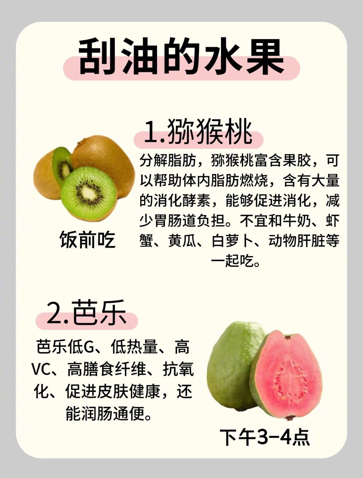 “减肥刮油脂的12种水果”想要减脂塑形，以下食物中的超强燃脂能手，不仅能够帮助你