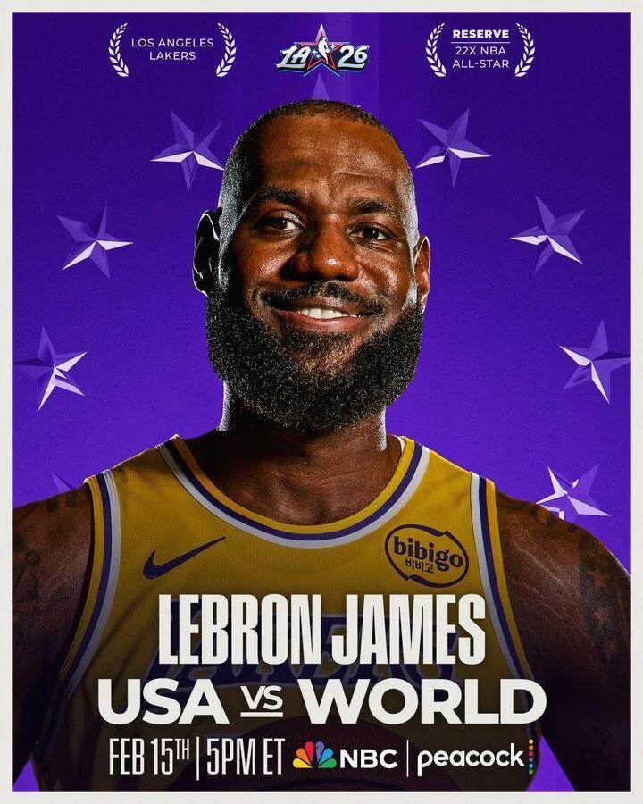 41岁詹姆斯22次入选全明星首次替补！快船全明星主场莱昂纳德、哈登遗憾落选颗粒无