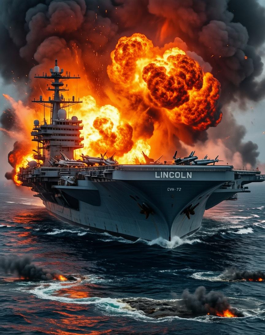 突发！伊朗导弹直击美军林肯号航母，霍尔木兹海峡控制权彻底易手

伊朗军方当地时间