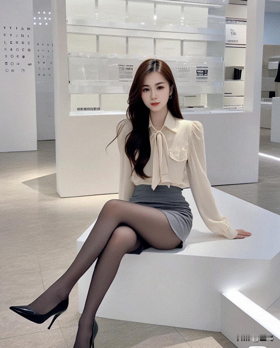 黑白配穿搭简直yyds，时尚又迷人，轻松展现优雅气质和职场风范。她就常把黑白穿搭