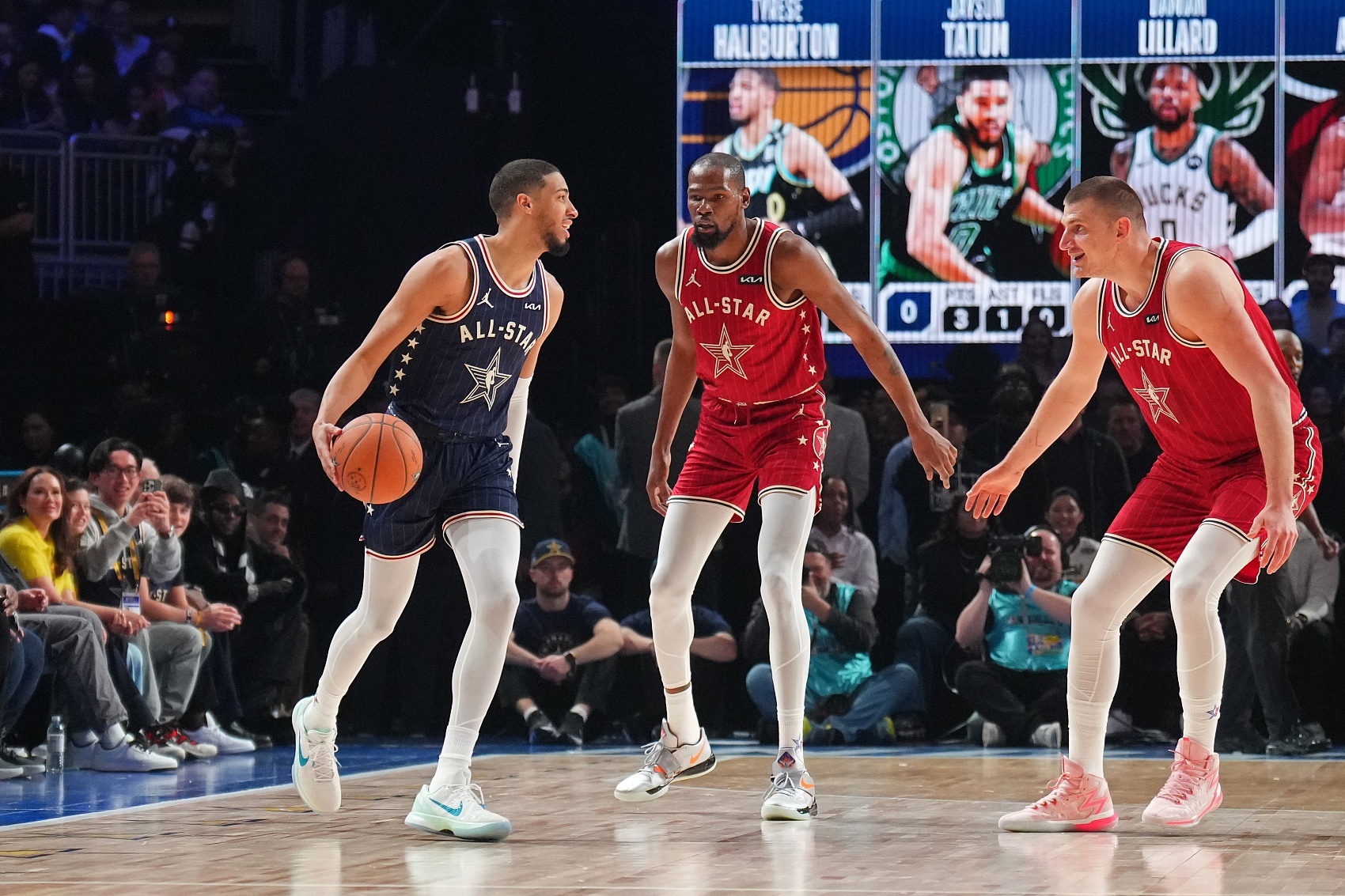 NBA[超话] 暖心KD！哈利伯顿：我受伤后杜兰特提前到印城 专程来我家看我 ​