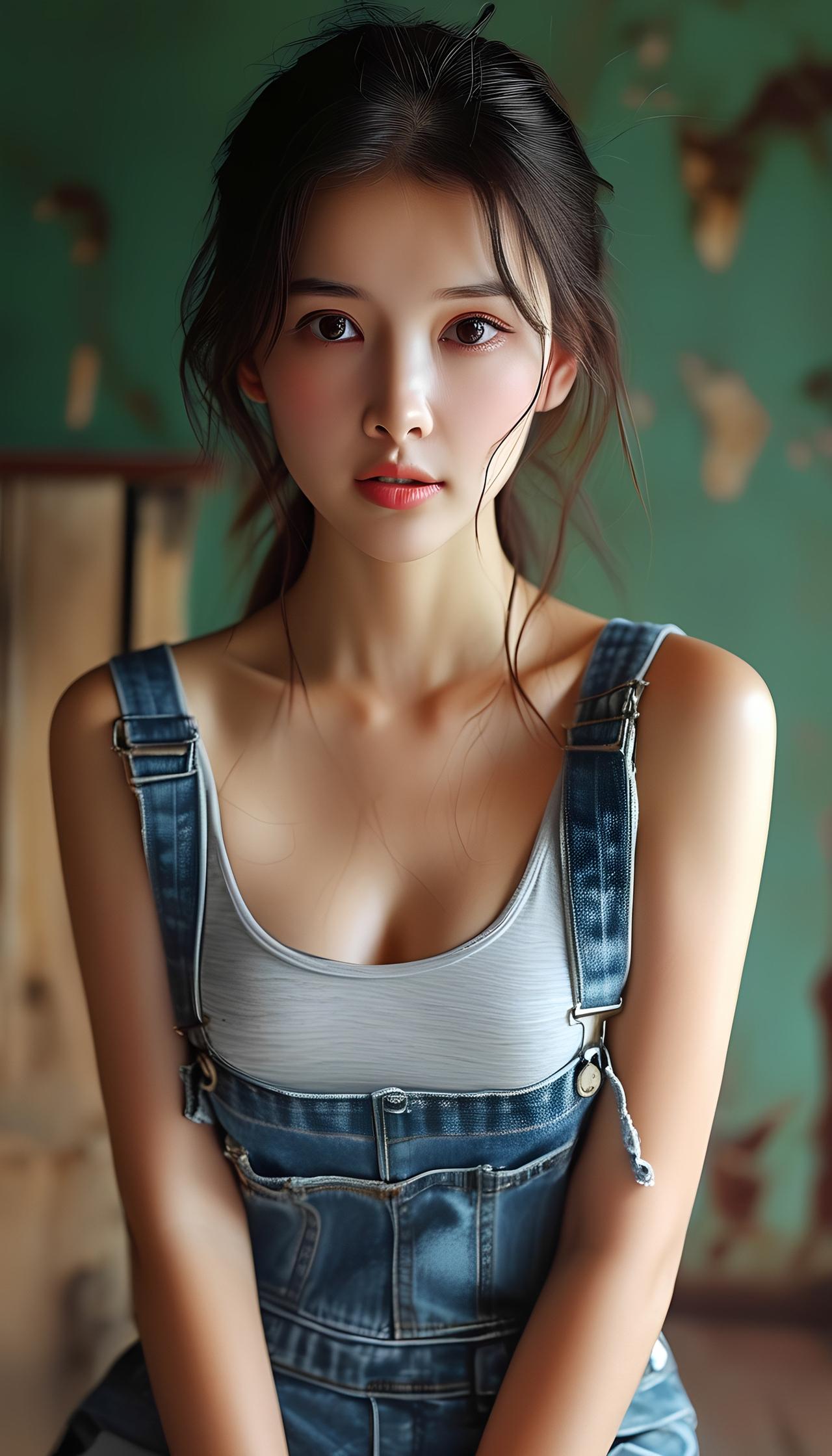 #清纯甜美