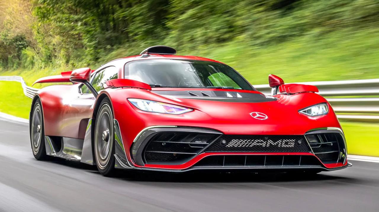 量产车纽北圈速前十
1.2022年 奔驰AMG One 6分29.09
2.20
