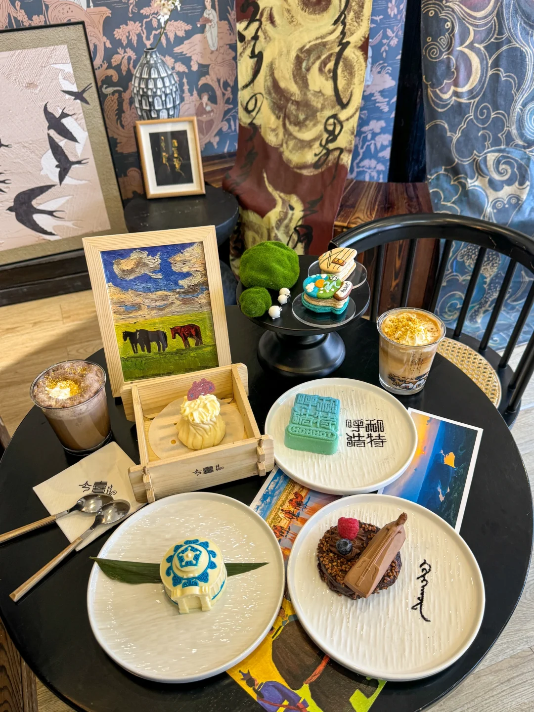 来内蒙玩❗️公主必去蒙式下午茶☕️