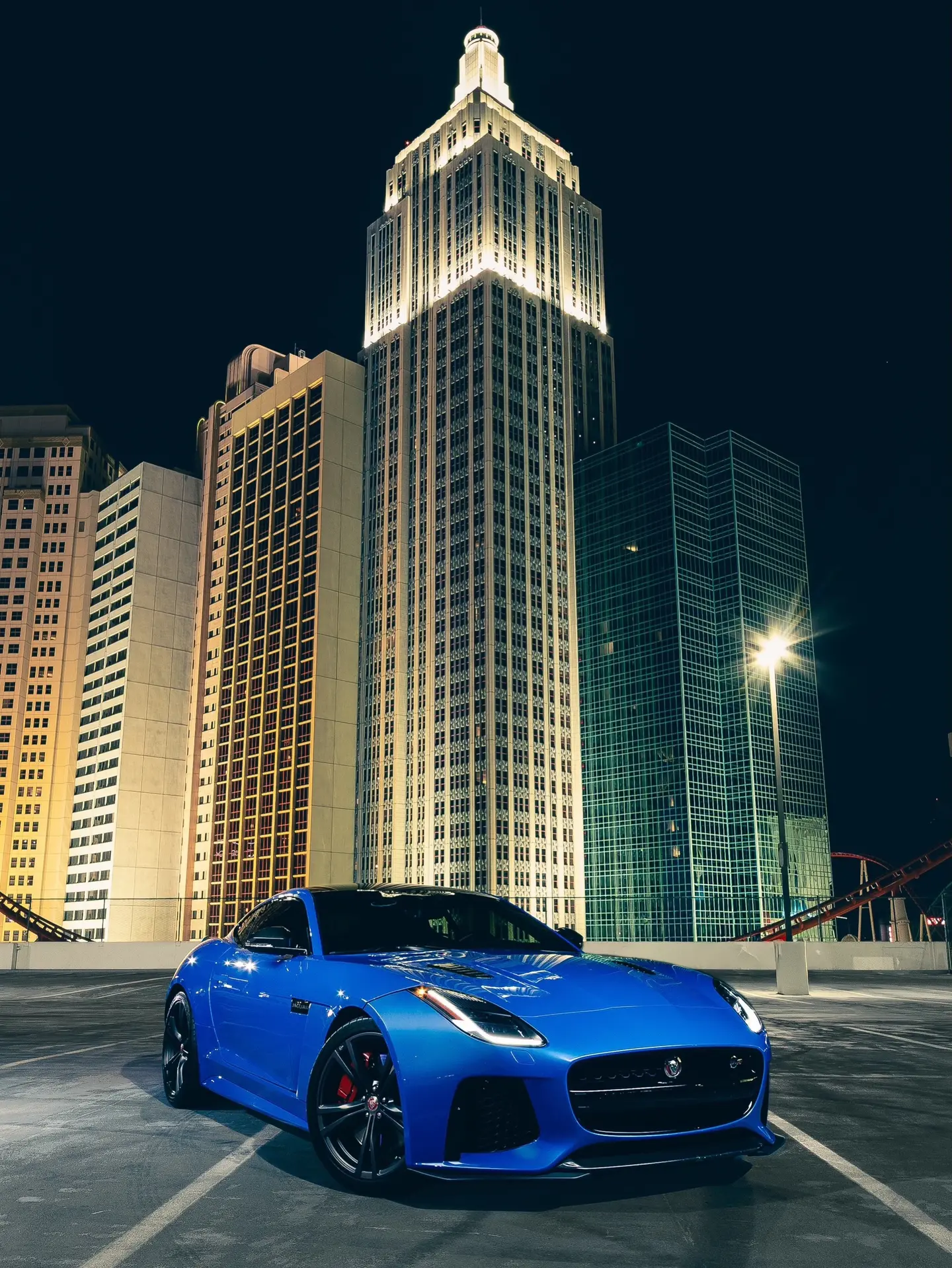 Blue Jaguar FtypeSVR.