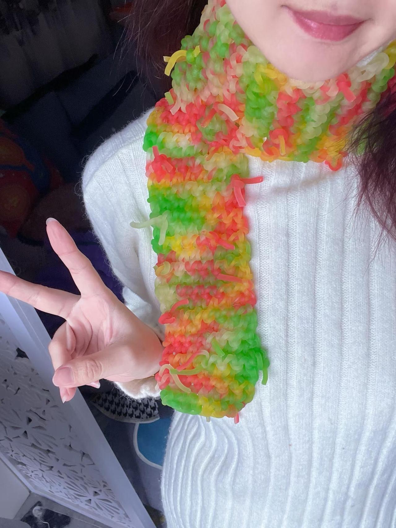 哈哈这个围巾我好喜欢