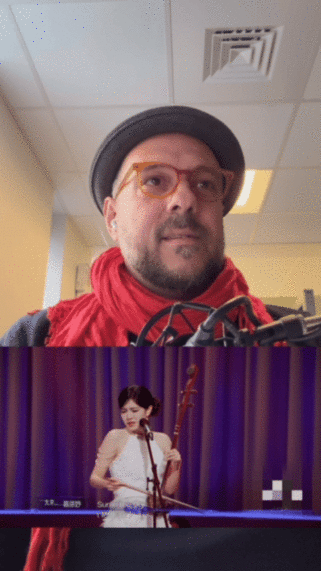 伯克利教授被圈粉的样子太真实！直言中国传统乐器美到让人窒息！ 