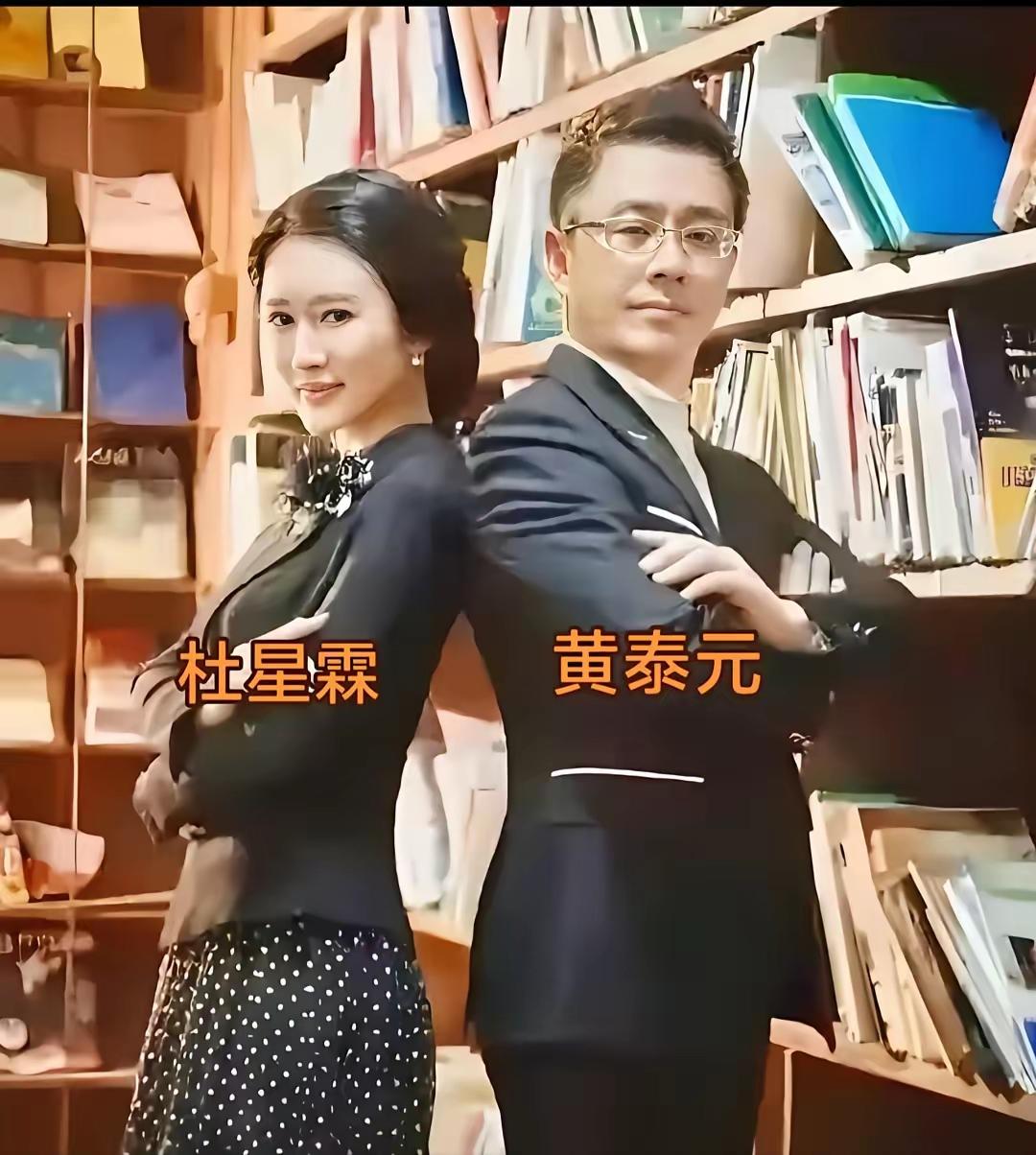 杜星霖的感情经历，
真是让人大跌眼镜！
前夫黄泰元比她大20岁，

现任的张纪中