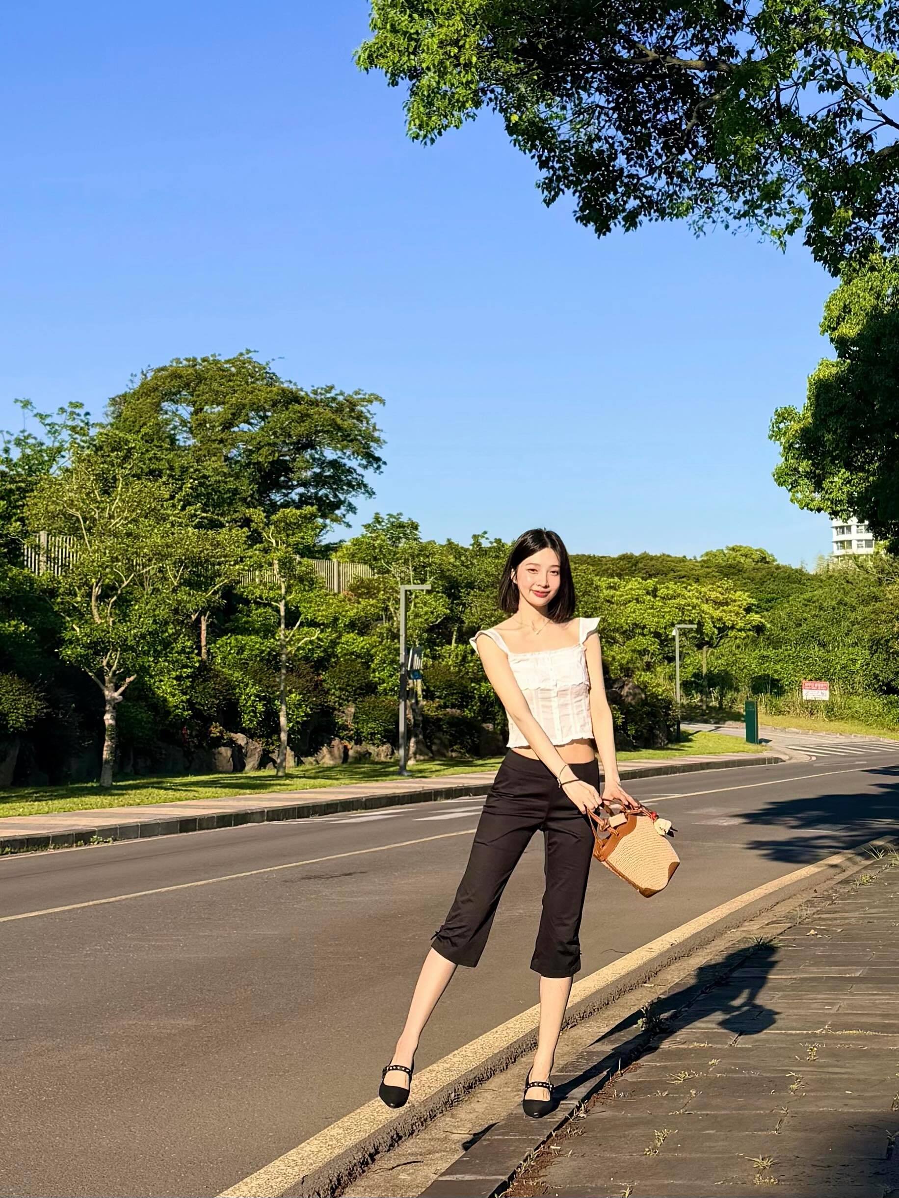 夏日果汁JOY☘️七分裤又流行起来了