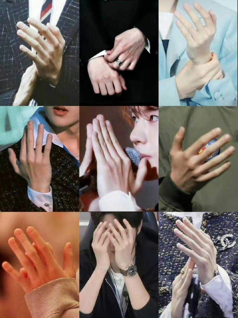 王一博以前的手是雕琢的艺术品 现在的手是勇者的勋章