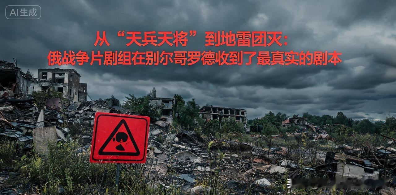 《从"天兵天将"到地雷团灭：俄战争片剧组在别尔哥罗德收到了最真实的剧本》

--