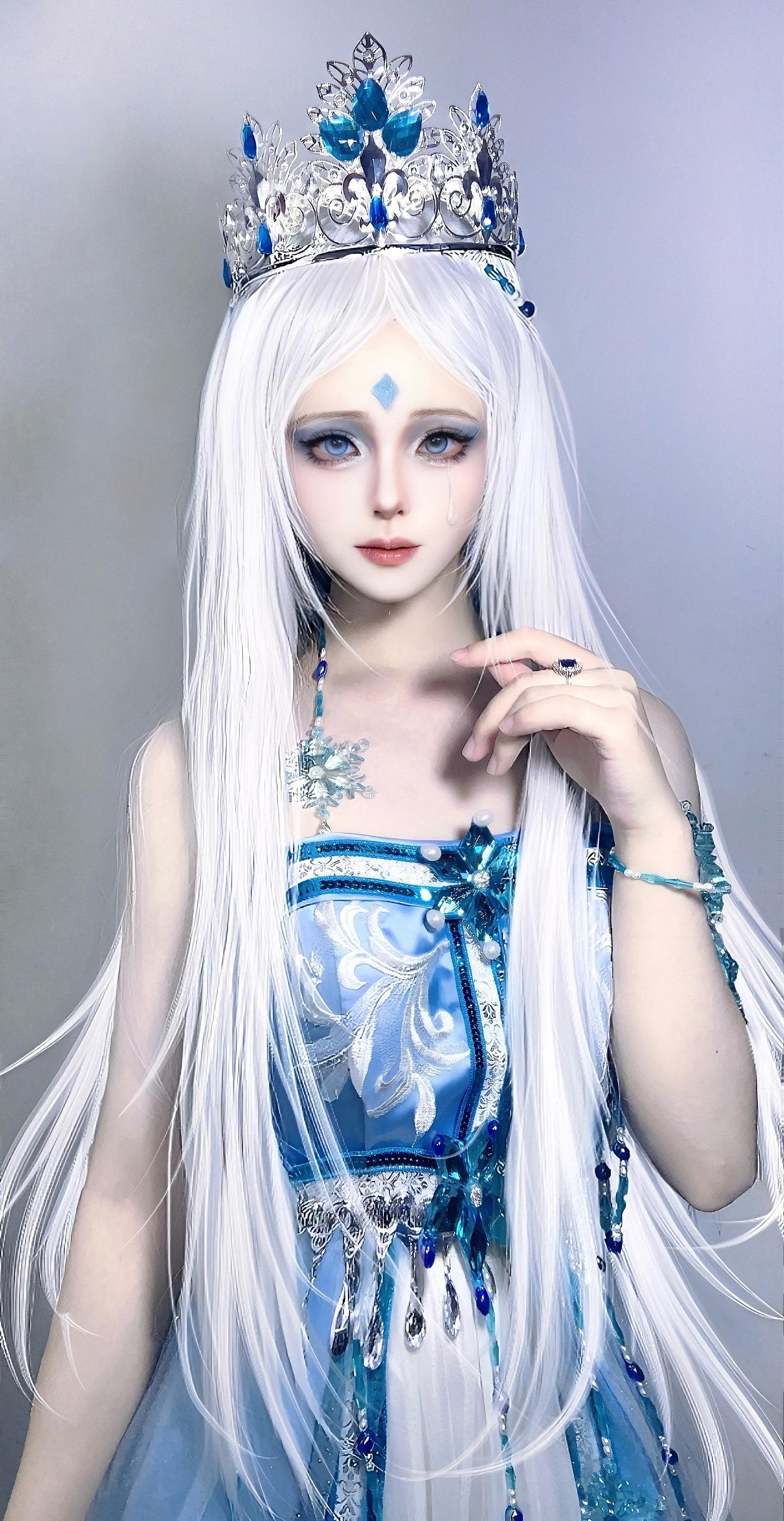 cos 叶罗丽精灵梦 冰公主 韩冰晶 冰公主cos