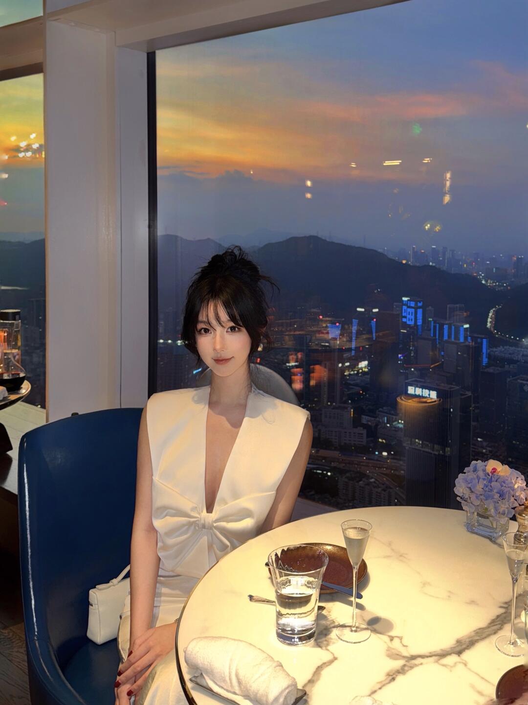 深圳｜文华东方酒店高空精致法餐🍽️Opus 388