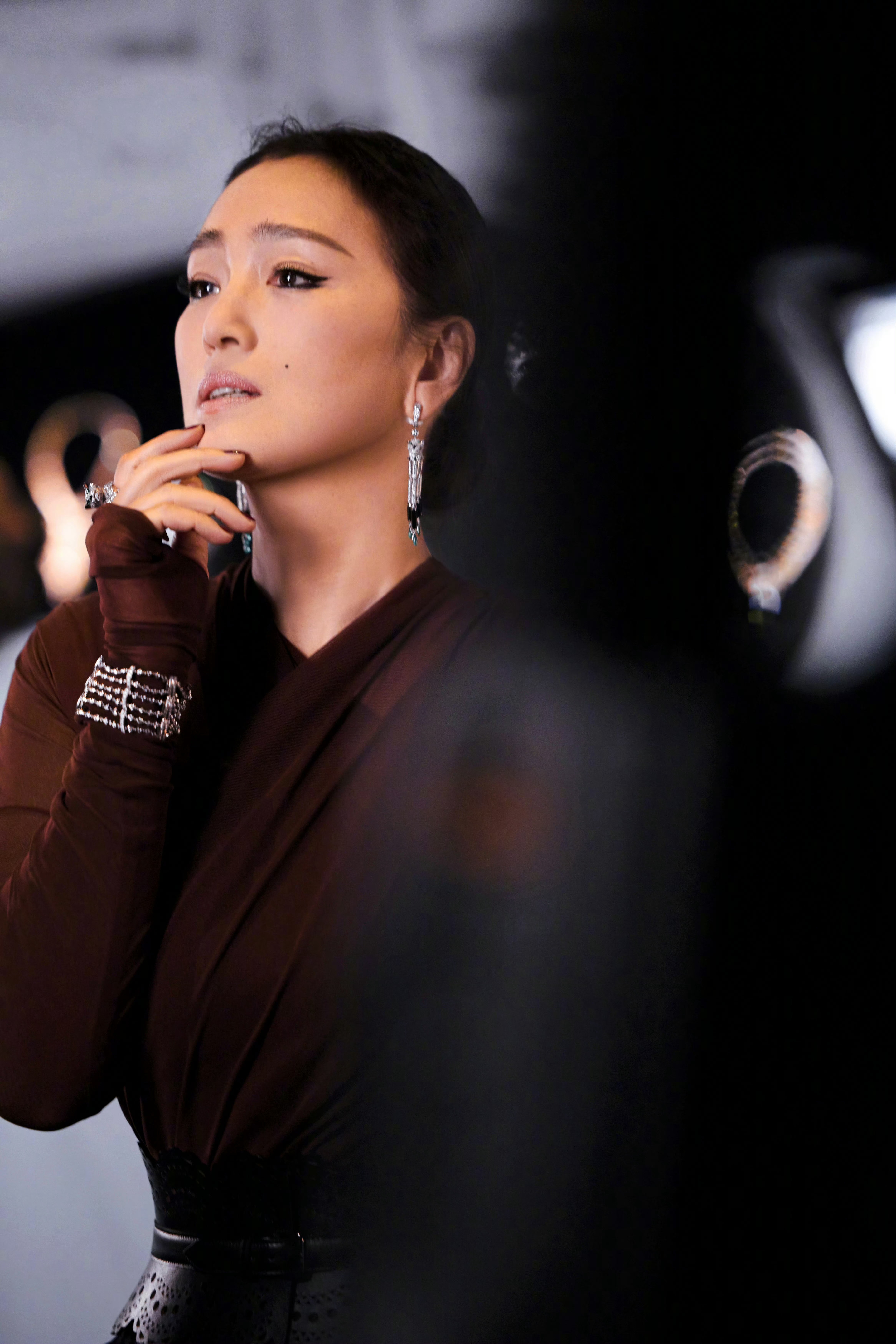 巩俐在卡地亚艺术展 ​​​