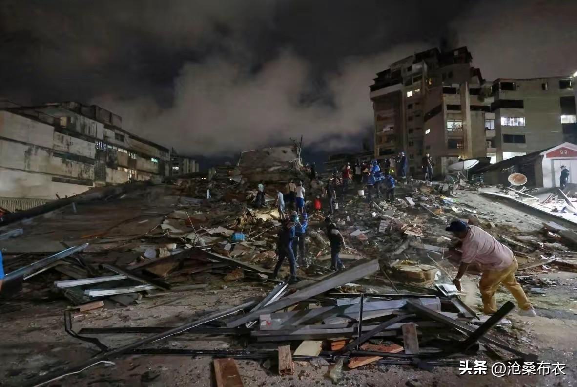委内瑞拉发生大地震！6月24日傍晚，委内瑞拉某地一分钟爆发两次灾难性7.2级、7