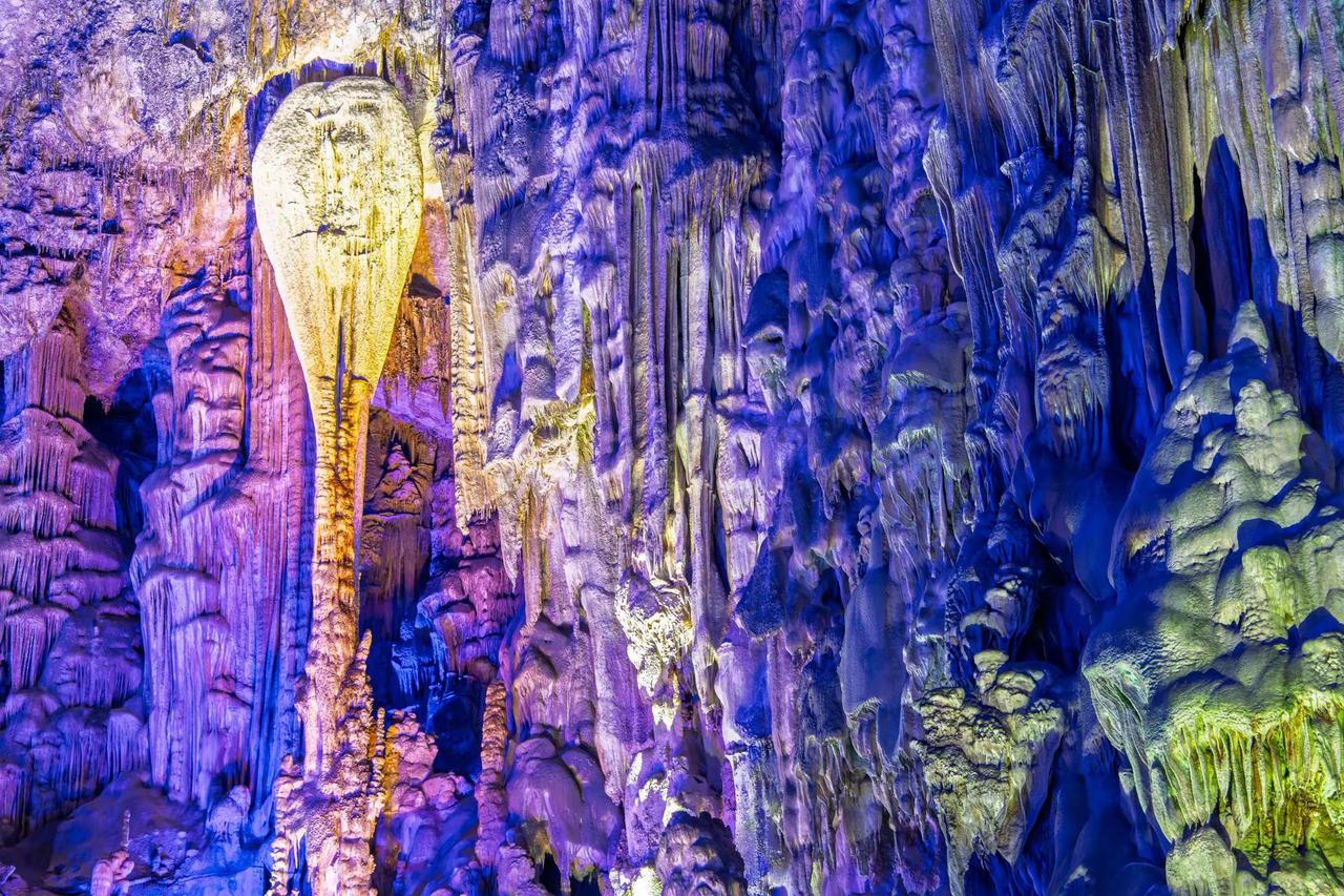 贵州织金洞。贵州织金洞