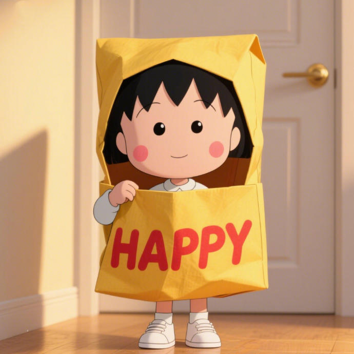 樱桃小丸子 卡通壁纸 