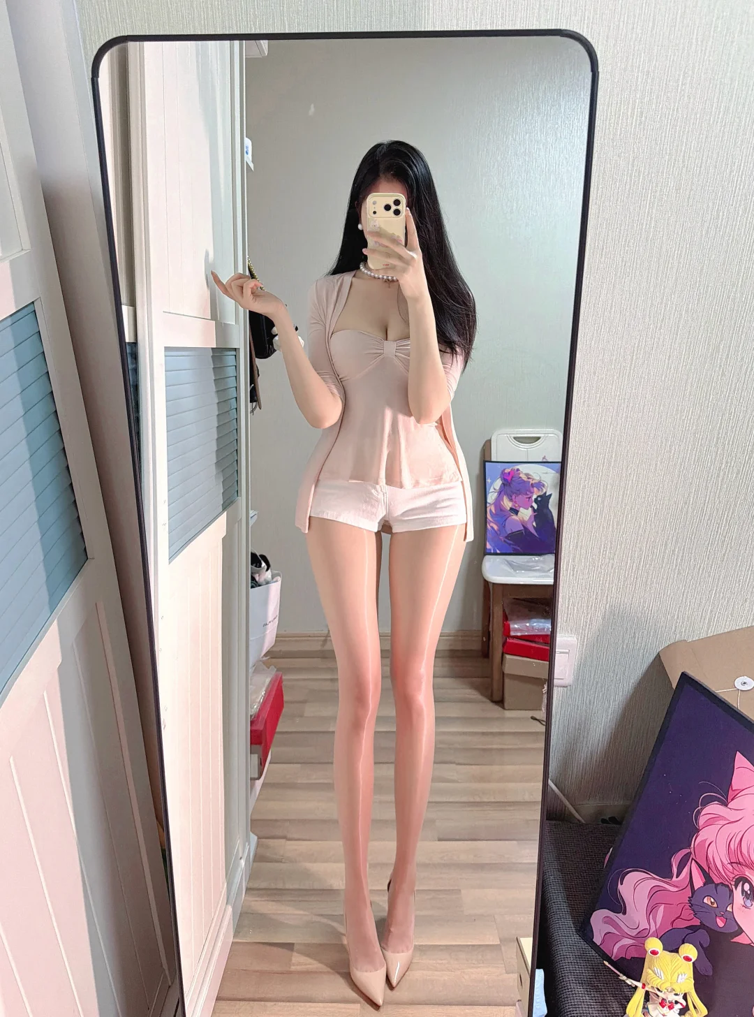好喜欢我的腿！！