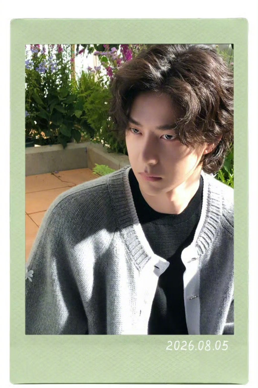 王一博生日照王一博释出生日绿意写真，29岁是沉淀与奔赴并存的阶段，画面里他松弛舒