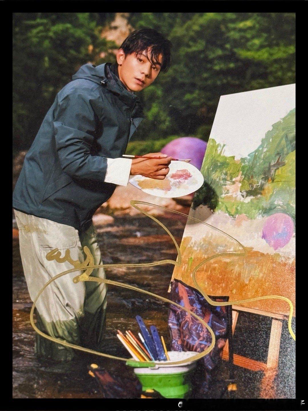 丁真真藏时光 谢谢真真送来的节日礼物，谢谢你为了给粉丝发福利，宁愿过生日时脸上被