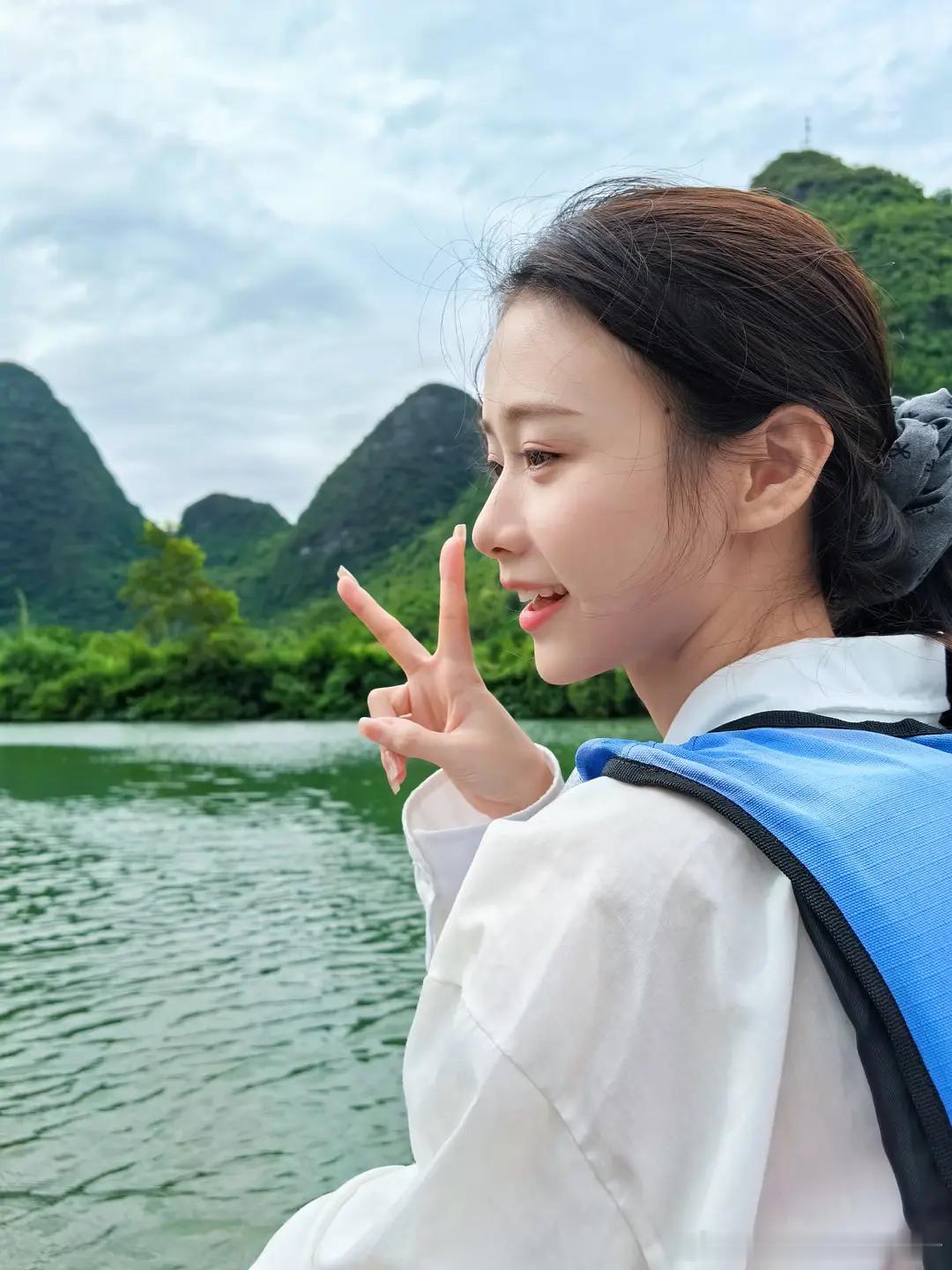 淑柔的端午营业来了 很温柔的美 