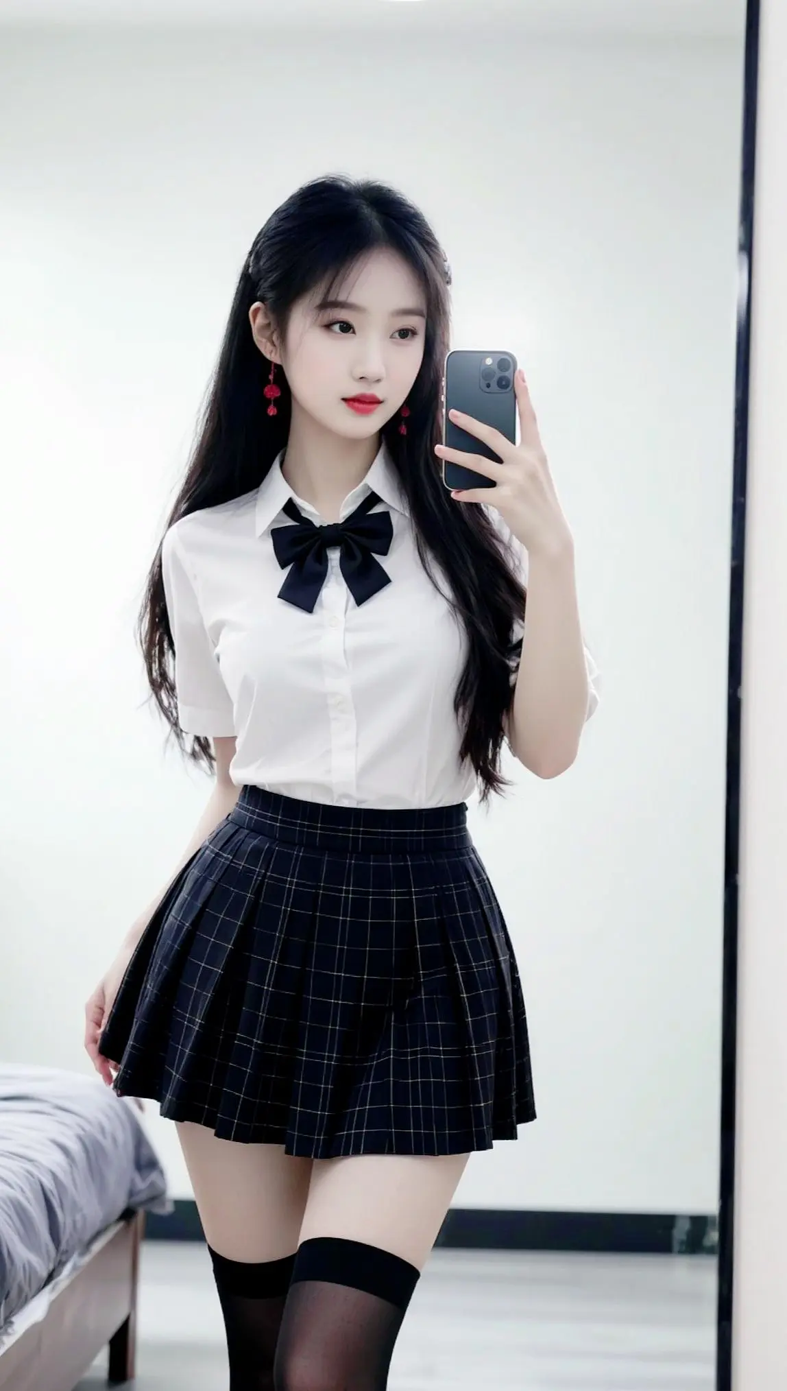 AI日系制服自拍 ai创作