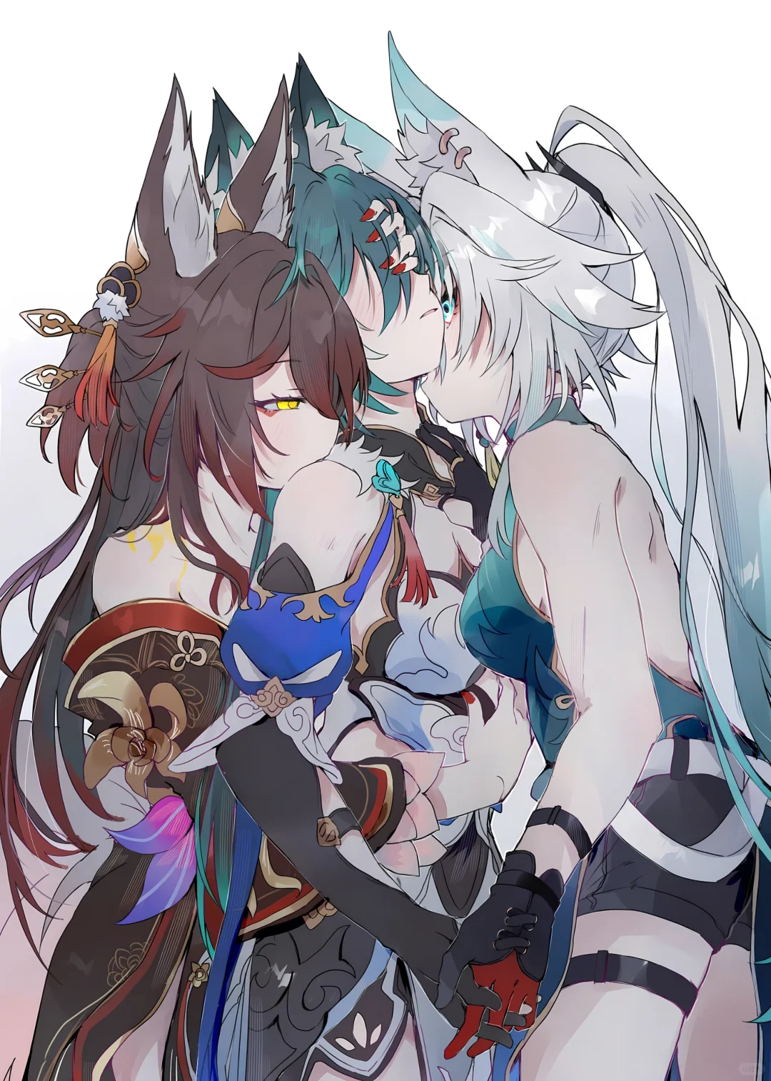前有狼🐺，后有狐🦊啊[doge] 