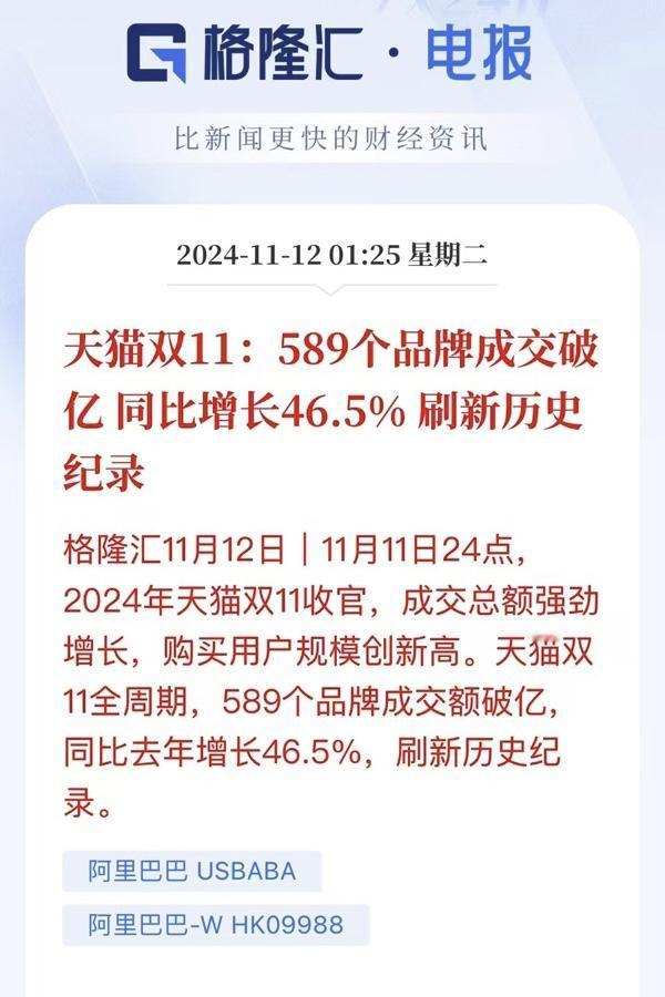 仔细一看刚刚结束的双11，这是近些年来最好的一届双11！

每年到了双11的时候
