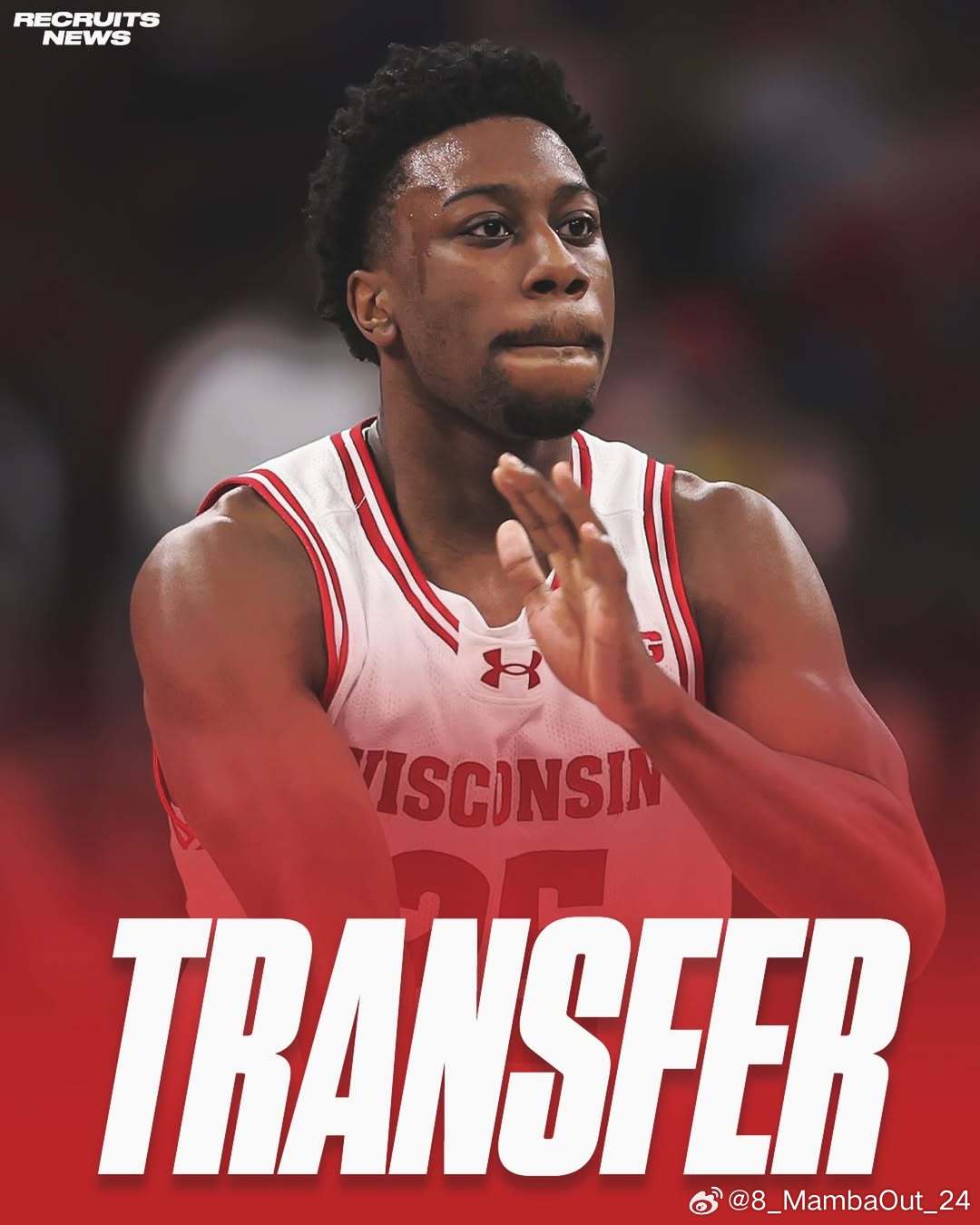 威斯康星大学约翰·布莱克维尔(John Blackwell)将进入转学窗口这位身