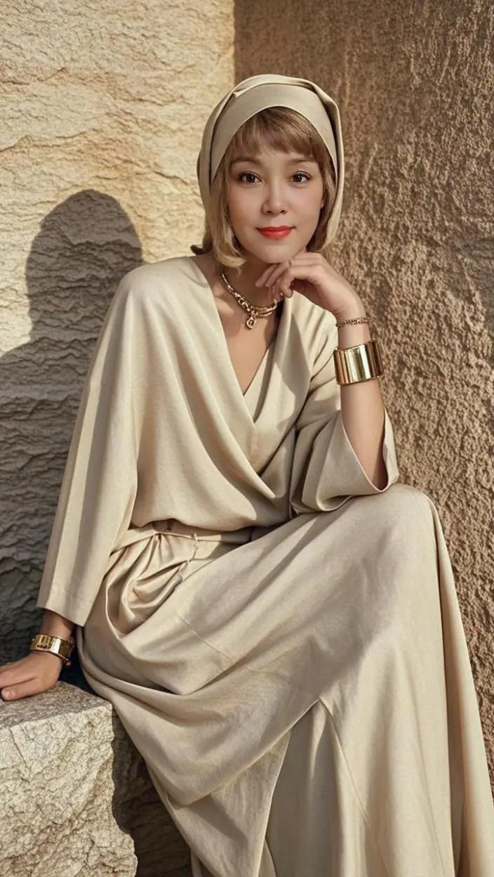 AI大变美女，我都不能自拔了，爱上了AI给我设计的的风格，先允许我飘一...