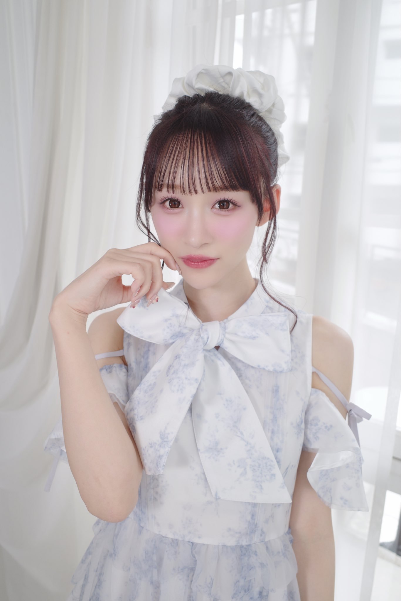 🎀音嶋莉沙 260603 X更新喜欢丸子头吗～？♡