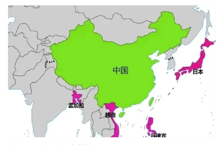 傍上东方大国这个邻居，小国家简直赚麻了！
 
谁能想到，挨着东方大国当邻居，竟成