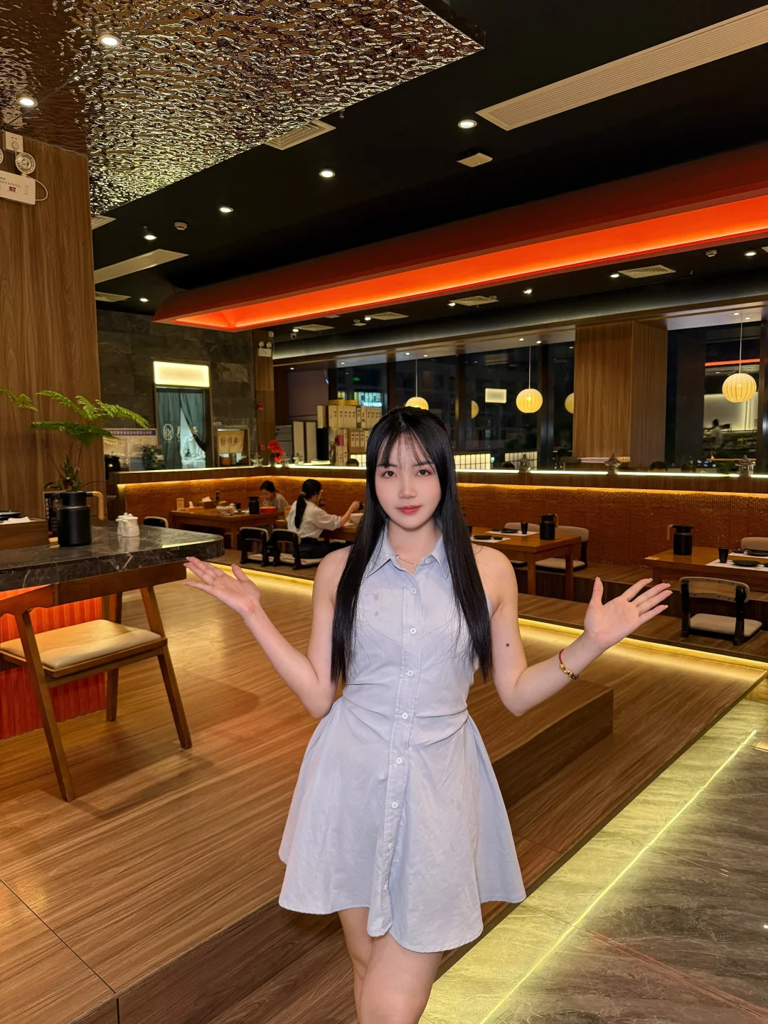 惠州CBD高空日料落地窗景+榻榻米美哭