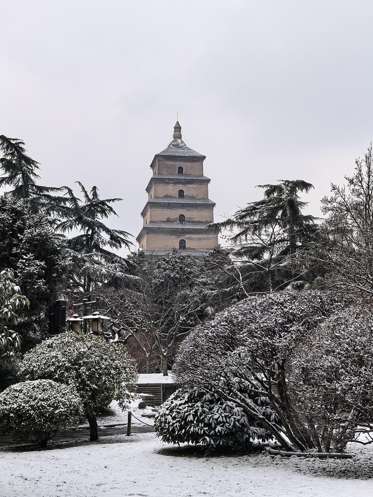 雪落长安寒意浓，防寒赏景皆从容

西安市民请注意：根据最新天气预报，暴雪、寒潮、