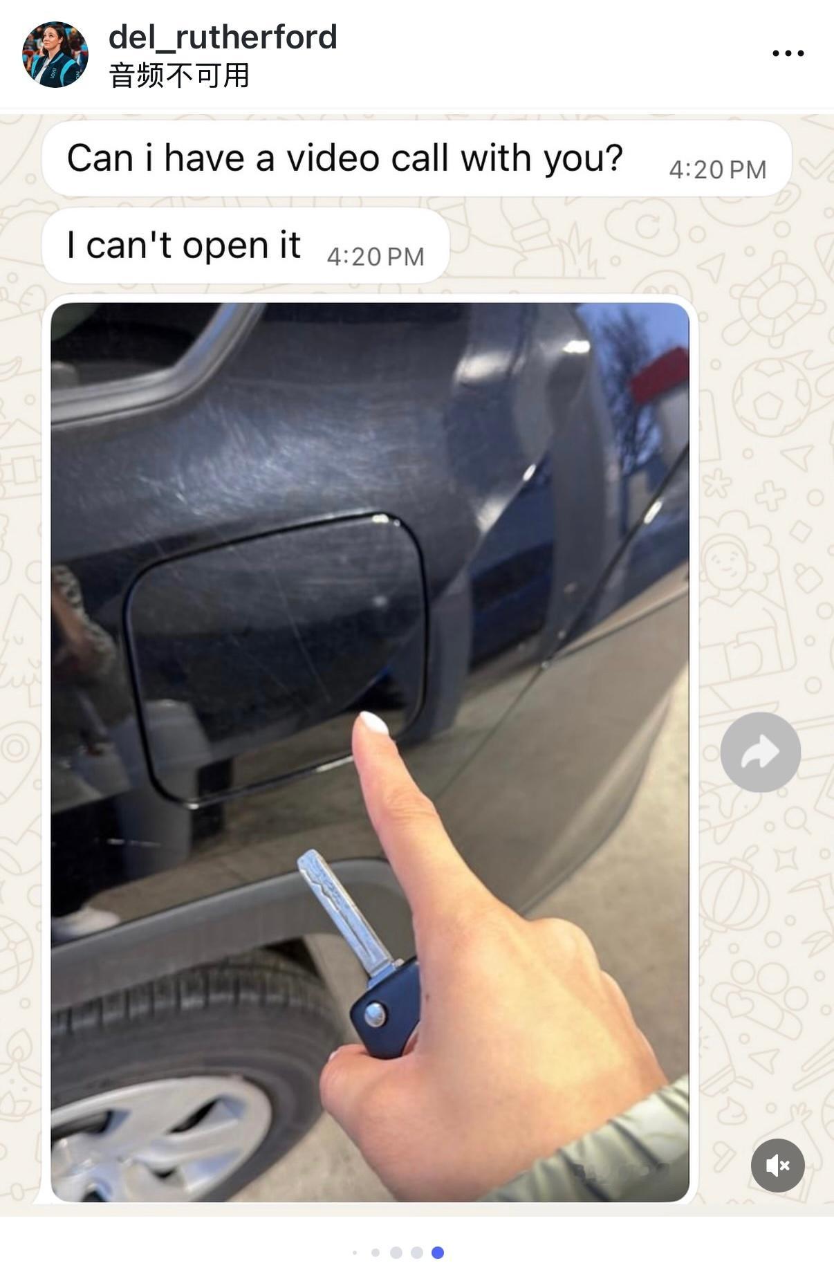 最后捡点老龚的留子日常 加油打不开油箱盖要视频求助麦队解散放假了 老龚应该回国休