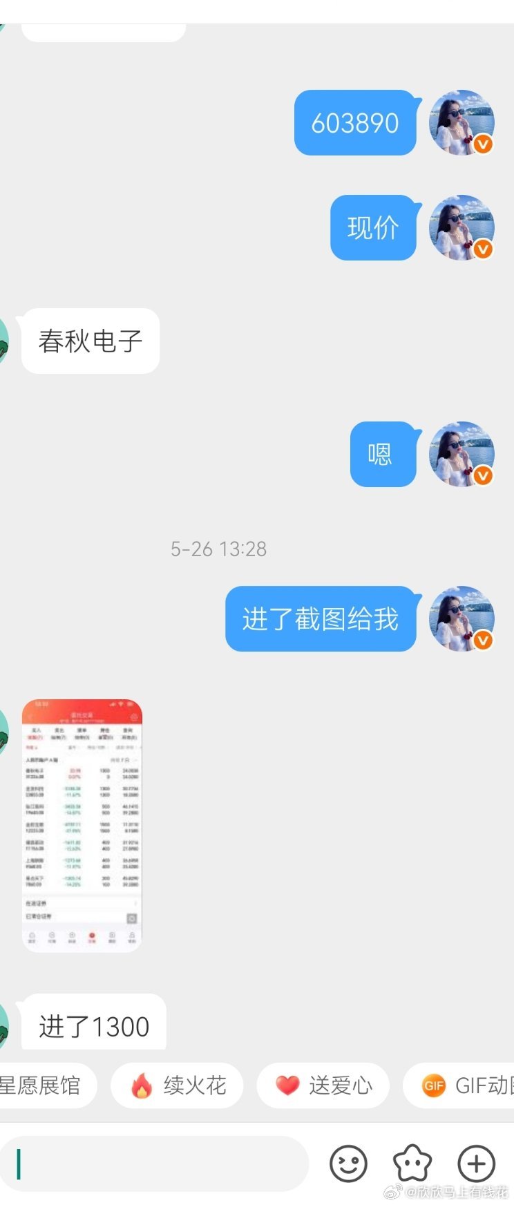 春秋电子$春秋电子 sh603890$ 喜报早上已来，现在开香槟吧上车的宝子吃好
