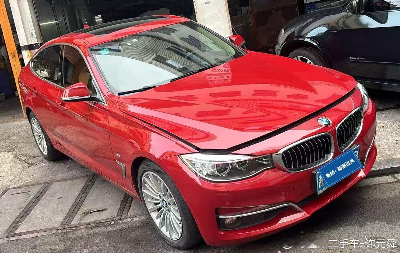 客户寄售 进口宝马320GT上牌2016年 公里8万 一首车批发价只要59800