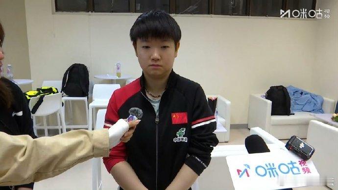 孙颖莎回应坚持打混双决赛孙颖莎回应混双决赛坚持打：混双面临外战的挑战，自己也愿意