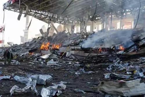 美军中东被炸惨状，藏不住的亏，擦不掉的疤。这波伊朗的反击，算是把美国在中东的“遮